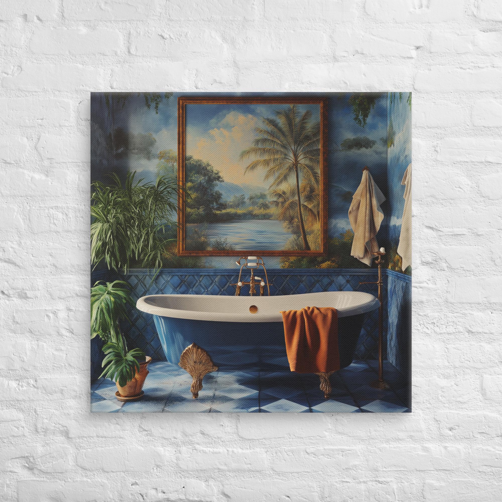 Tropical Oasis Retreat Canvas 29