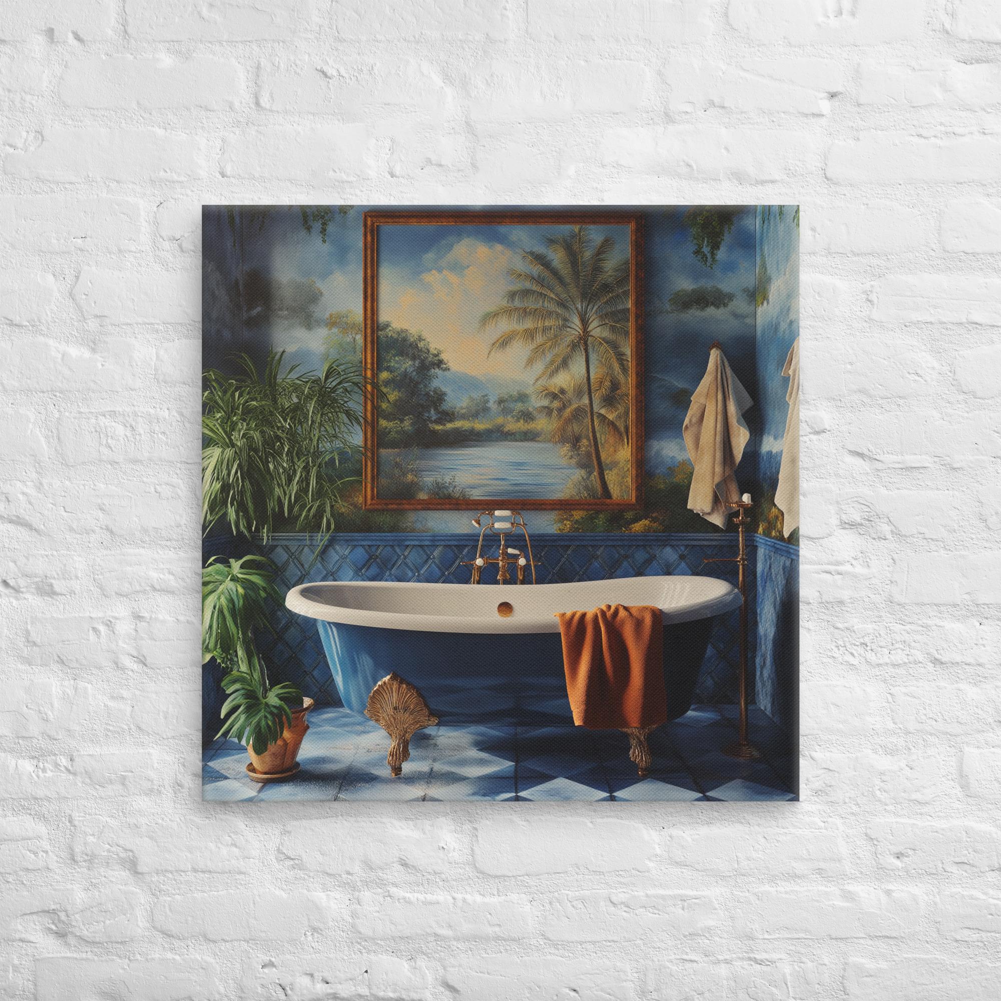 Tropical Oasis Retreat Canvas 27