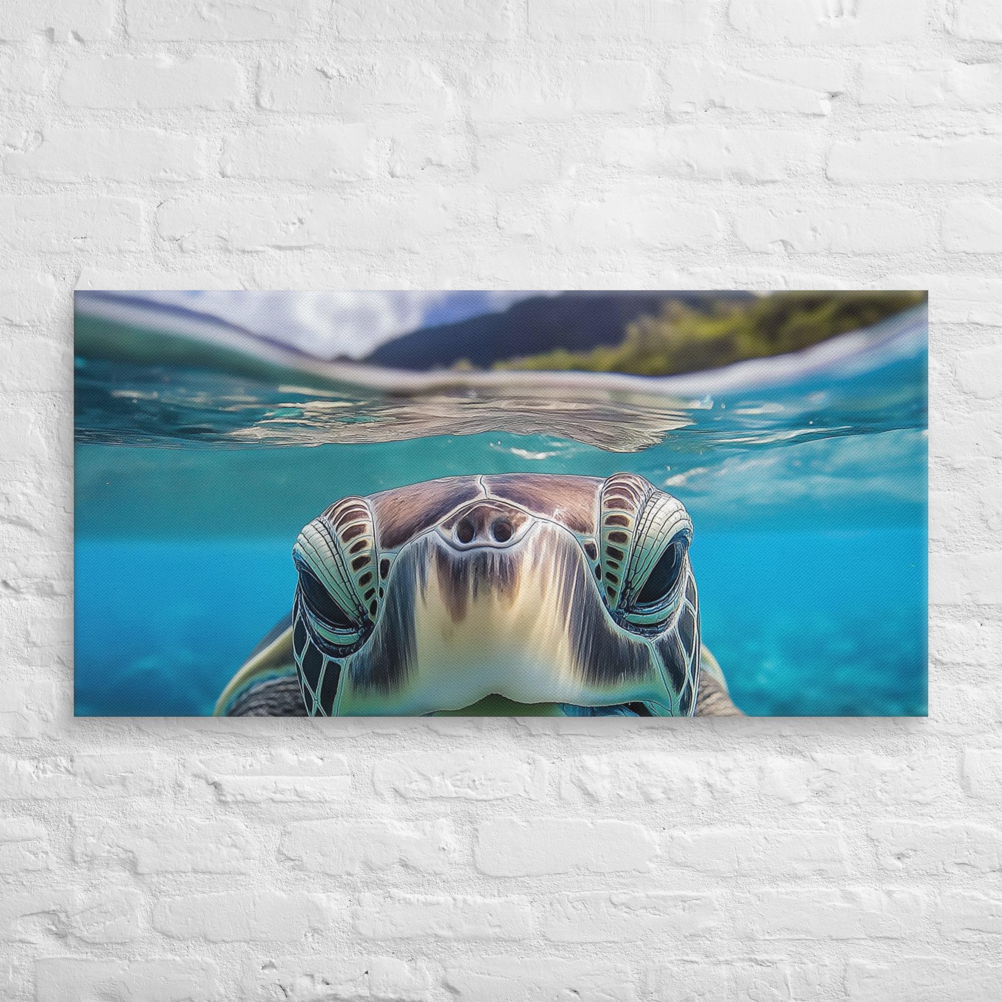 Island Encounter Sea Turtle Canvas 19