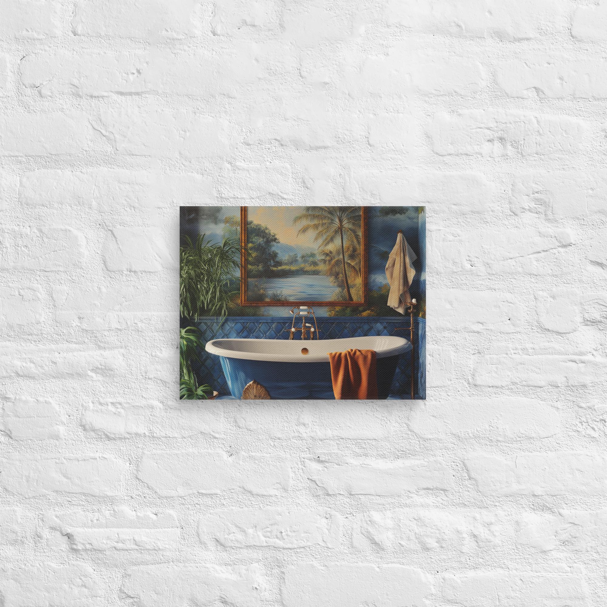 Tropical Oasis Retreat Canvas 6